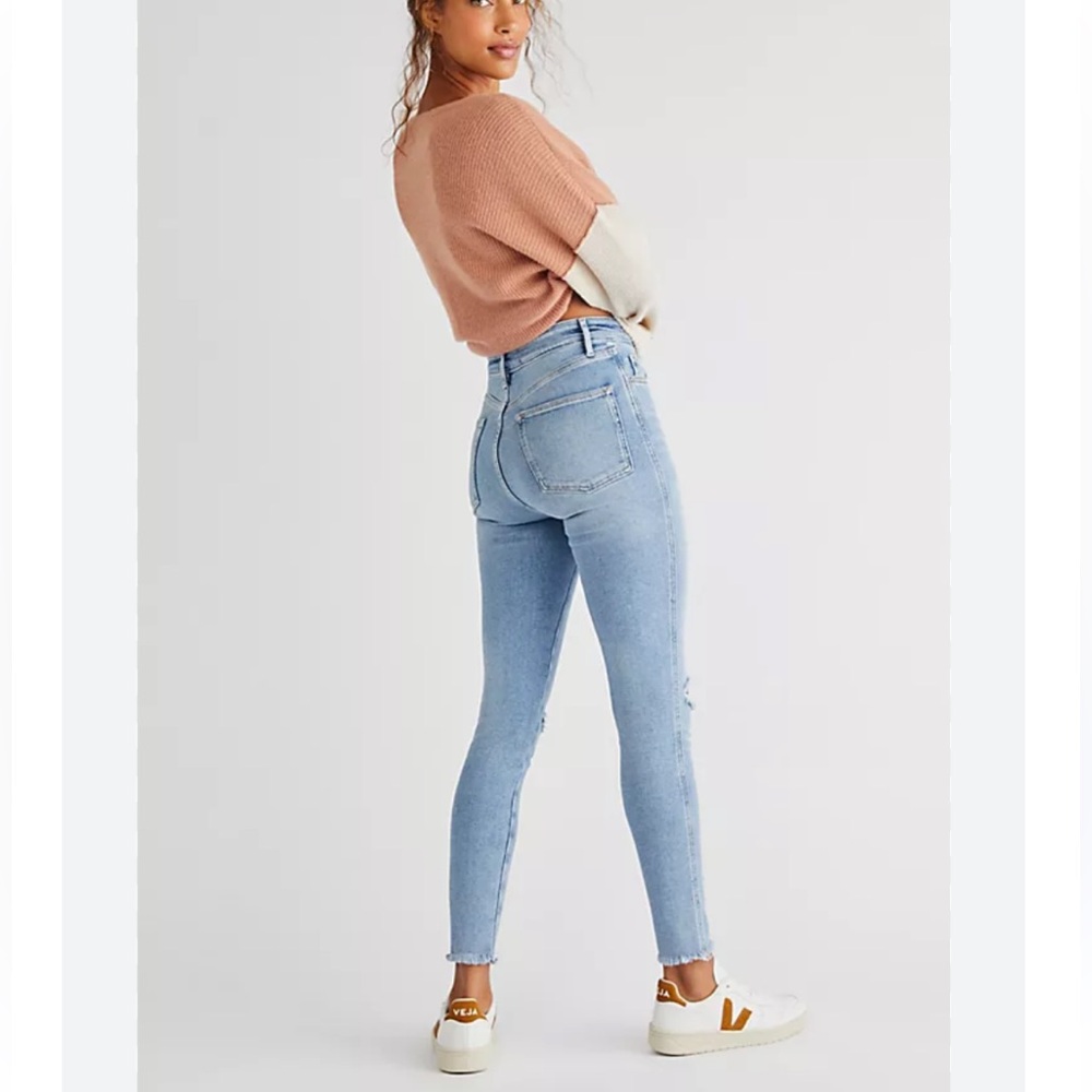 Free People We The Free Raw High-Rise Jegging